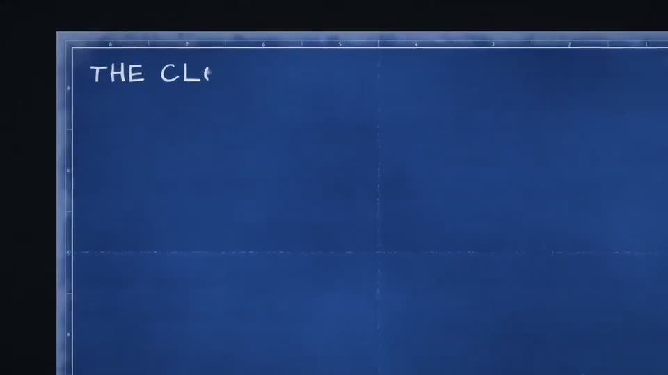 Frame from “Blueprint — Patent Pending: The Cloud Catcher” by @lemomo-ai