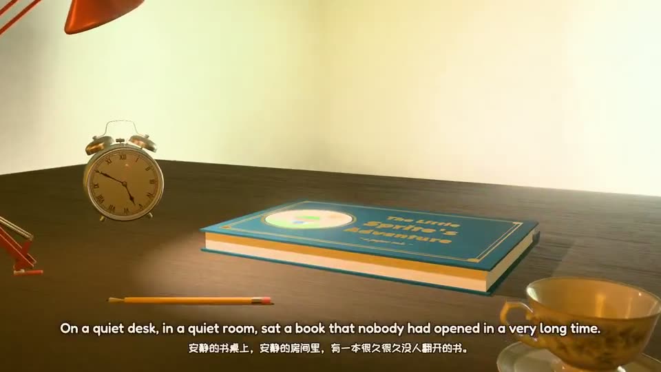 Frame from “Paper Pop-up Book — Pip's Paper Adventure” by @lemomo-ai
