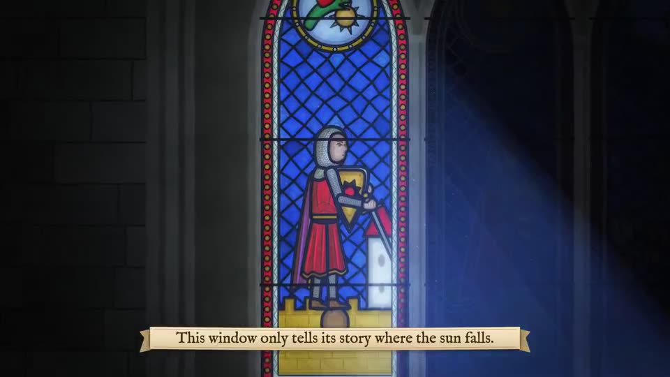 Frame from “Stained Glass — The Dragon of the East Window” by @lemomo-ai