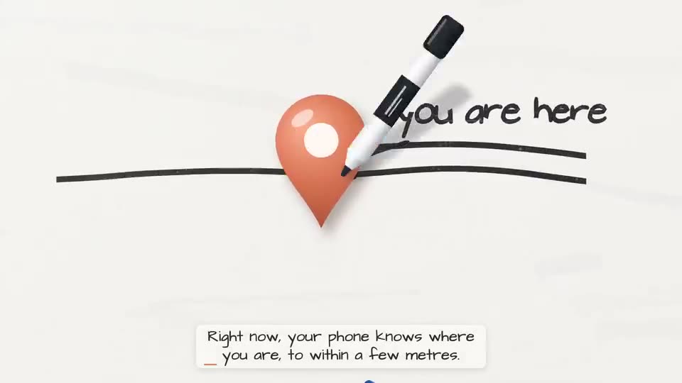 Frame from “Whiteboard Explainer — Einstein in Your Pocket” by @lemomo-ai