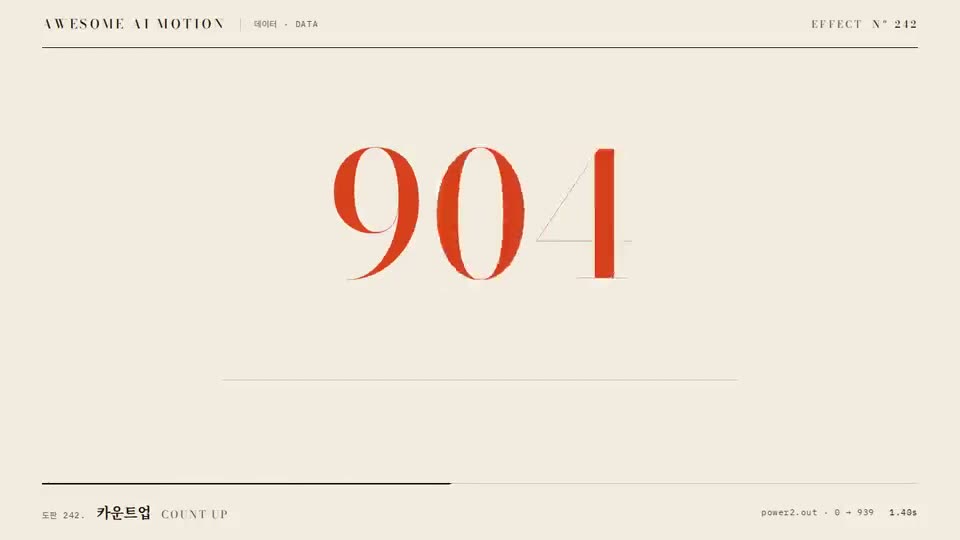 Frame from “Count-up” by @gongnyang