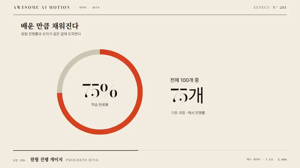 Frame from “Progress Ring” by @gongnyang