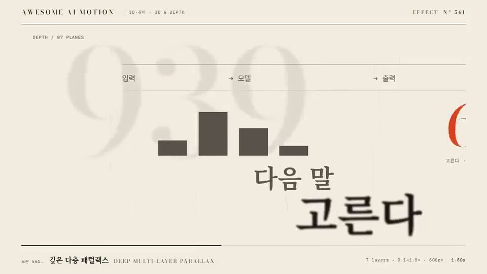 Frame from “Deep Multi-layer Parallax” by @gongnyang