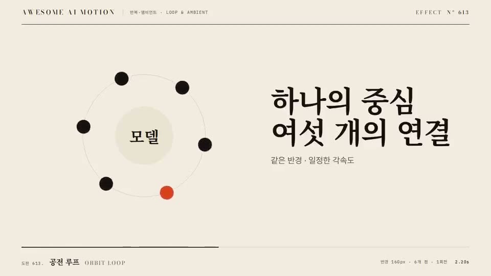 Frame from “Orbit Loop” by @gongnyang